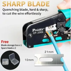 Proskit CP-335N Modüler Konnektör Sıkma Pensesi