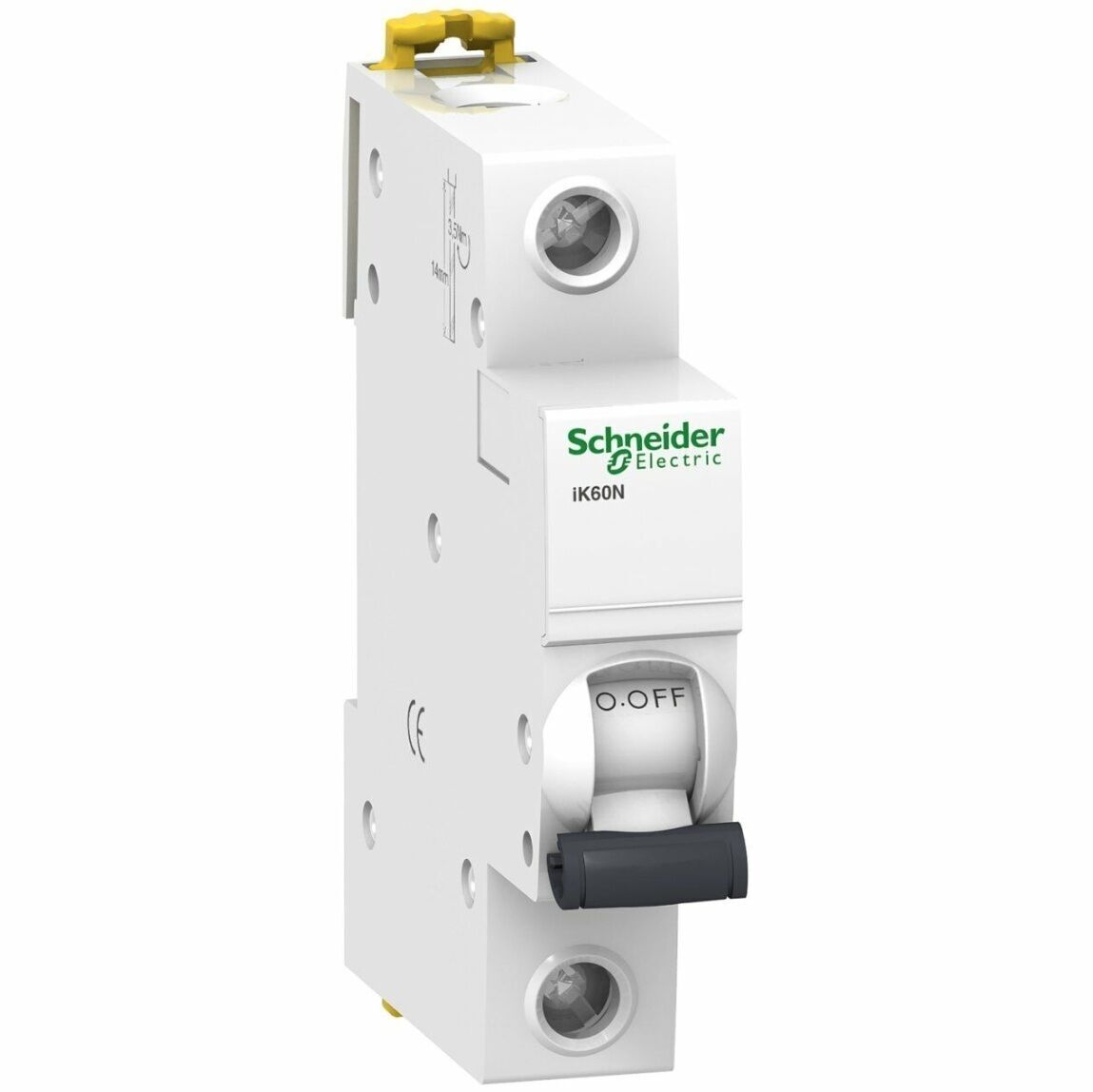 Schneider A9K24106 Acti9 iK60N 1P 6A 6kA C eğrisi Otomat