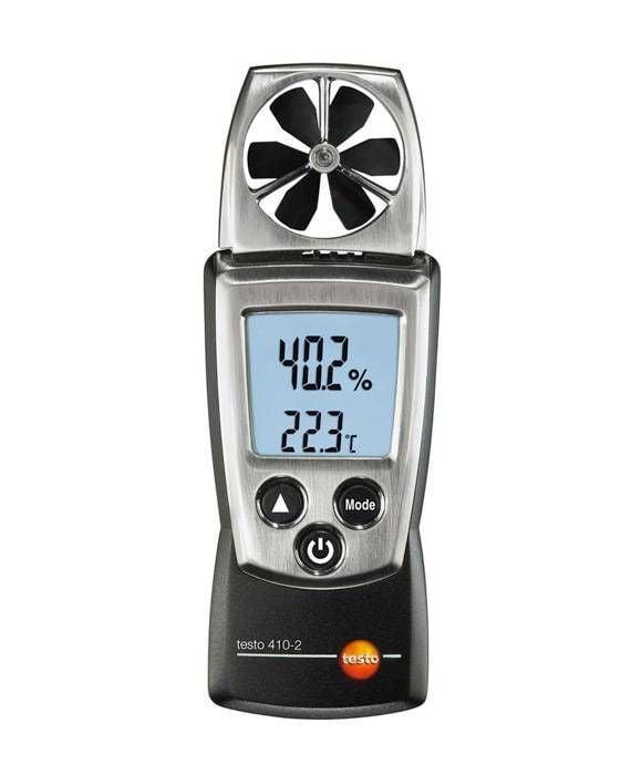 TESTO 410-2 Anemometre Hava Hız Sıcaklık ve Nem Ölçer
