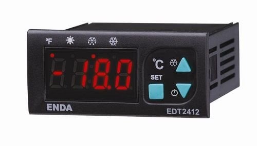 Enda EDT2412A-12-R NTC 12VAC/DC Defrost Kontrol Cihazı 77x35