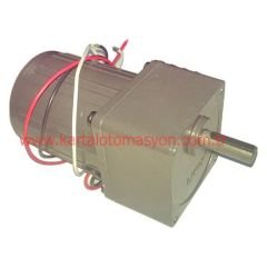 230V AC 50Hz 0.2A 15W 1.250r/min Çap 70mm Redüktörlü Motor