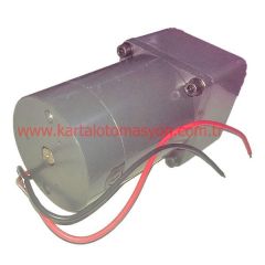 24V DC 30 RPM Çap 80mm Redüktörlü Motor