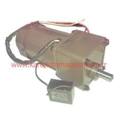 220V AC 50Hz 0.92A 120W 1.300r/min Çap 90mm Redüktörlü Motor