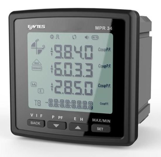MPR-34-20 LCD Şebeke Analizörü