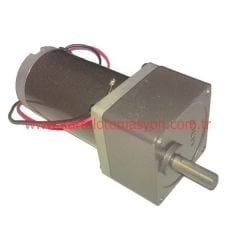 24V DC 40W 150r/min Çap 70mm Redüktörlü Motor