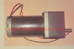 24V DC 40W 150r/min Çap 70mm Redüktörlü Motor