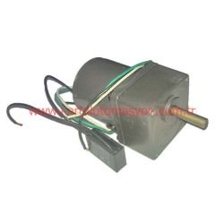 220V AC 50Hz 0.12A 4W 1.250r/min Çap 60mm Redüktörlü Motor