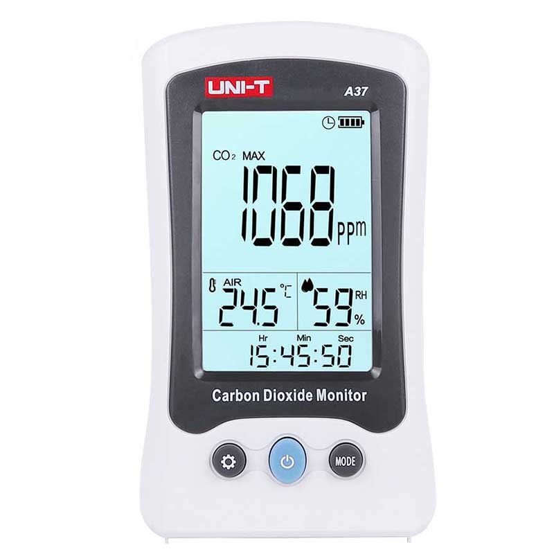 Uni-t A37 CO2 | Karbondioksit Sıcaklık ve Nem Ölçer