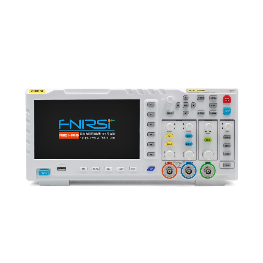 FNIRSI 1014D Dijital Osiloskop ve Sinyal Jeneratörü