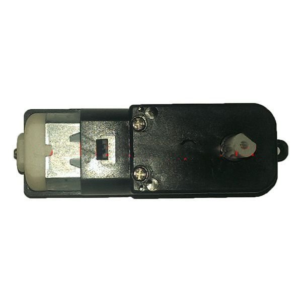 90 Derece Plastik Milli Motor (Siyah)