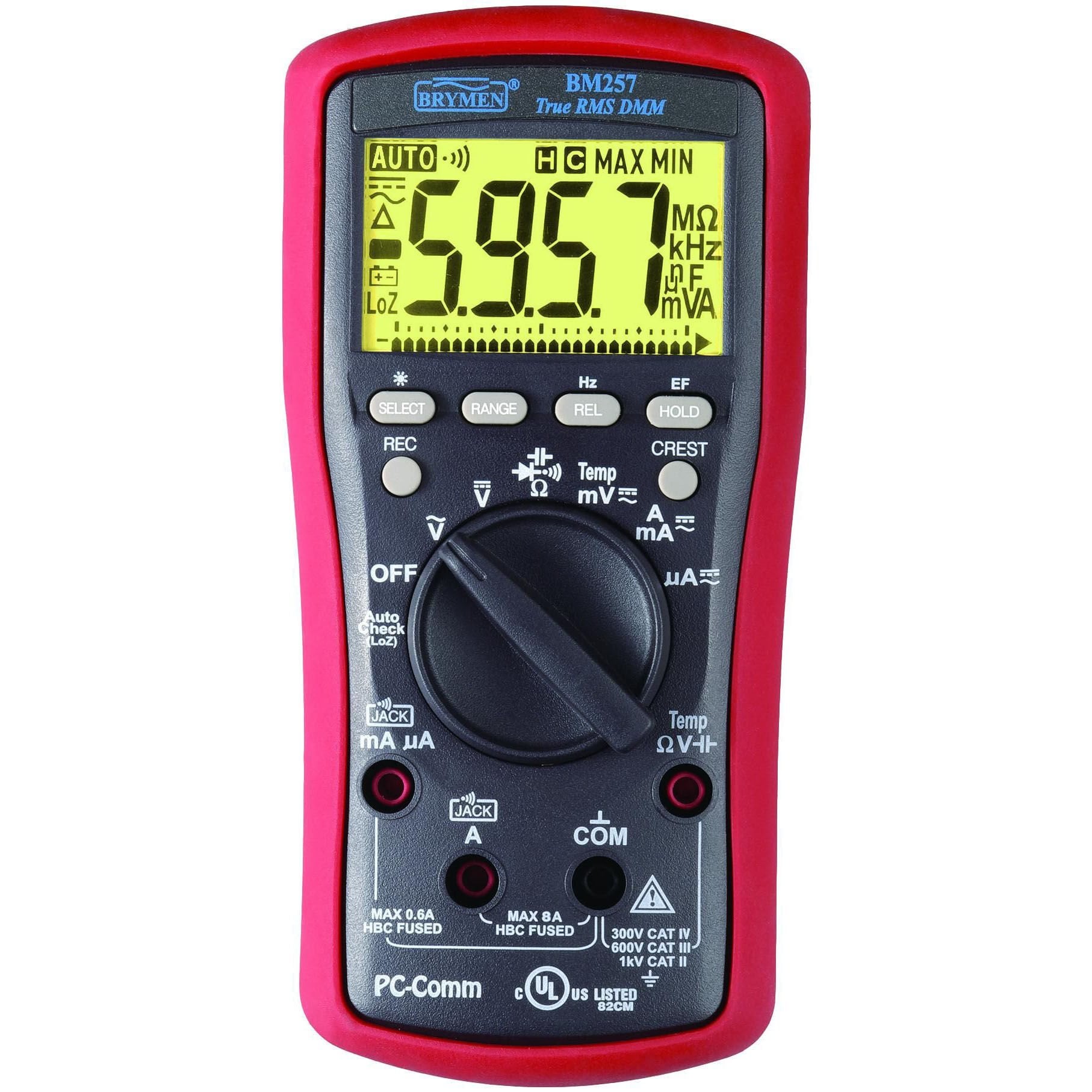 Brymen BM-257S 6000 Count True RMS Multimetre