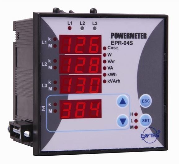 EPR-04S-96 Güç ve Enerji Ölçer