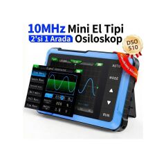 FNIRSI DSO-510 10MHz 48MSa/s Dijital Osiloskop ve 50kHz Sinyal Jeneratörü