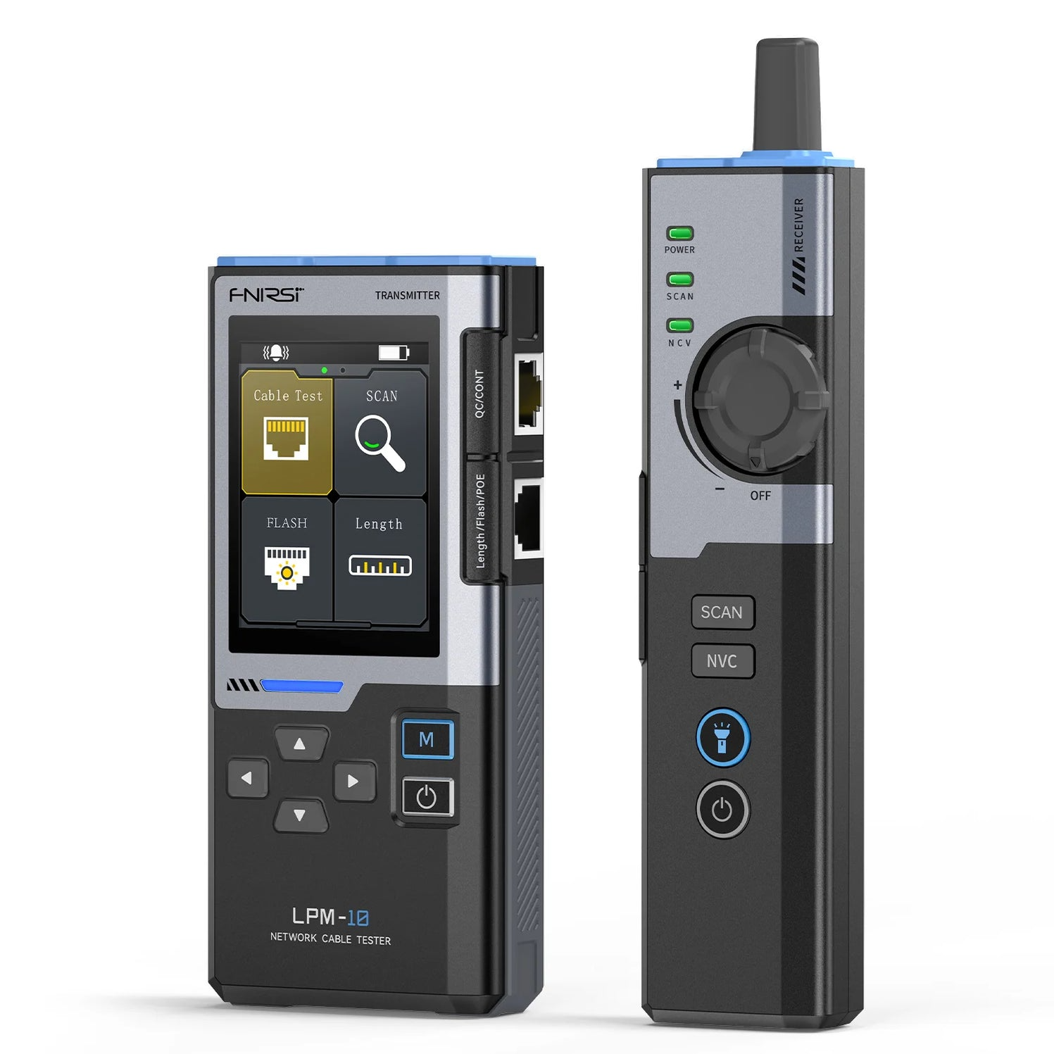 FNIRSI LPM-10A Multi Fonksiyon Network Kablo Test Cihazı PoE RJ45 Kablo Takip