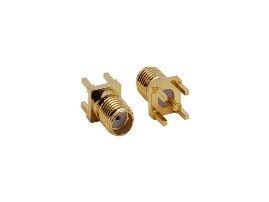 SMA Dişi PCB Tip Konnektör (180°)