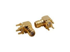 SMA Dişi PCB Tip Konnektör (90°)