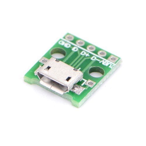 Micro Usb To Dip Çevirici Pcb