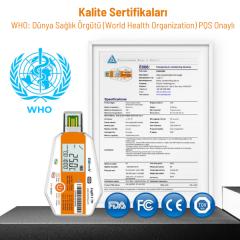 Elitech LogEt 1TH Tek Kullanımlık Sıcaklık Nem Kayıt Cihazı Datalogger