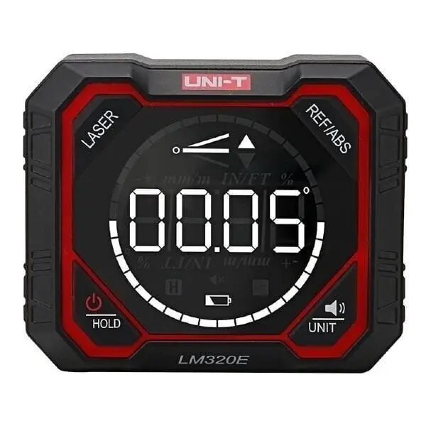 Uni-T LM320E Dijital Açı Ölçer USB Type-C Şarjlı