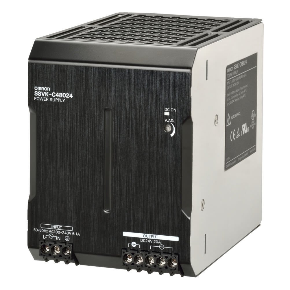 OMRON 24V DC 20A S8VK-C48024  Ray Tipi