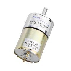 24V 37mm 200 Rpm Redüktörlü DC Motor