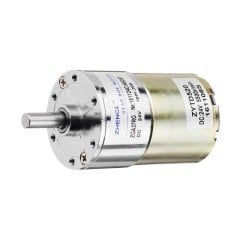 24V 37mm 200 Rpm Redüktörlü DC Motor