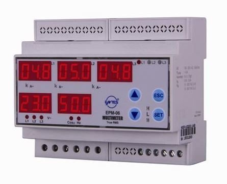 EPM-06C-DIN Multimetre