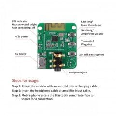 JDY-64 Bluetooth Ses Modülü