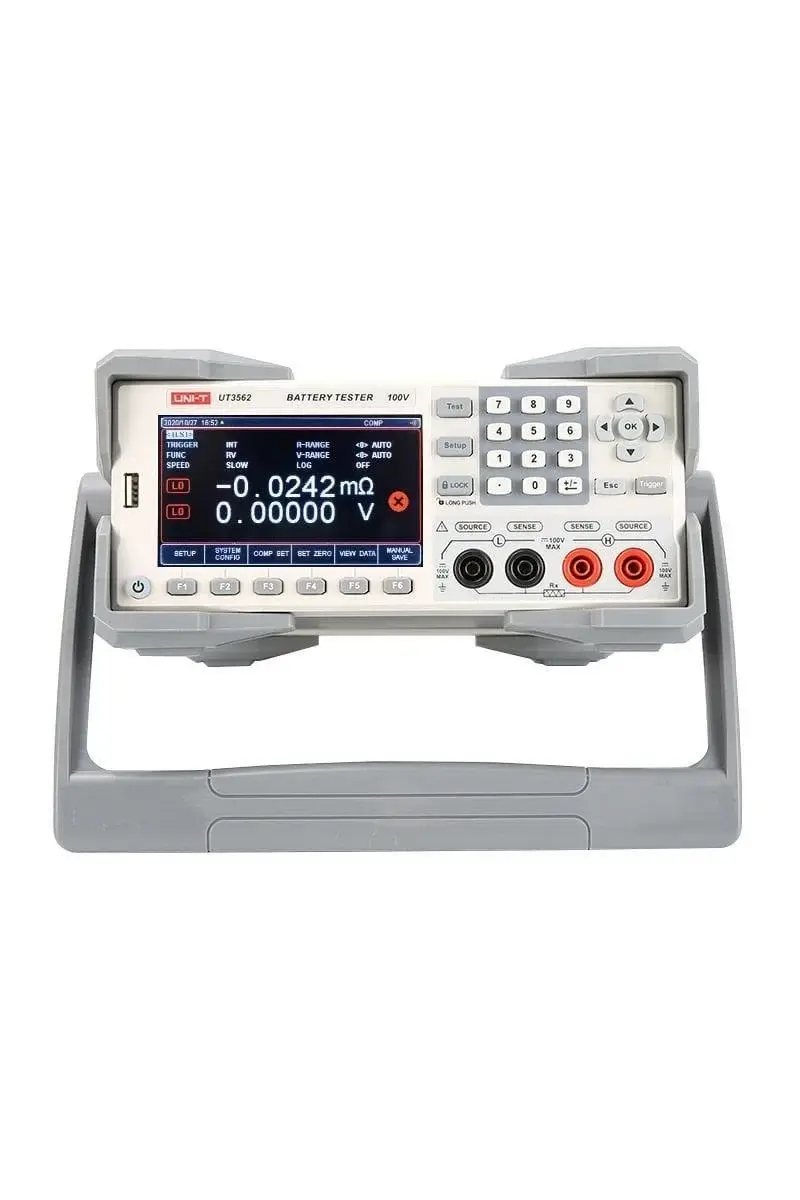 UNI-T UT3562 Masa Tipi Batarya İç Direnç Test Cihazı