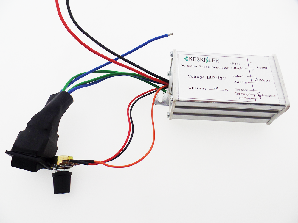 DC Motor Sürücü Regülatörü 20A DC9-60V