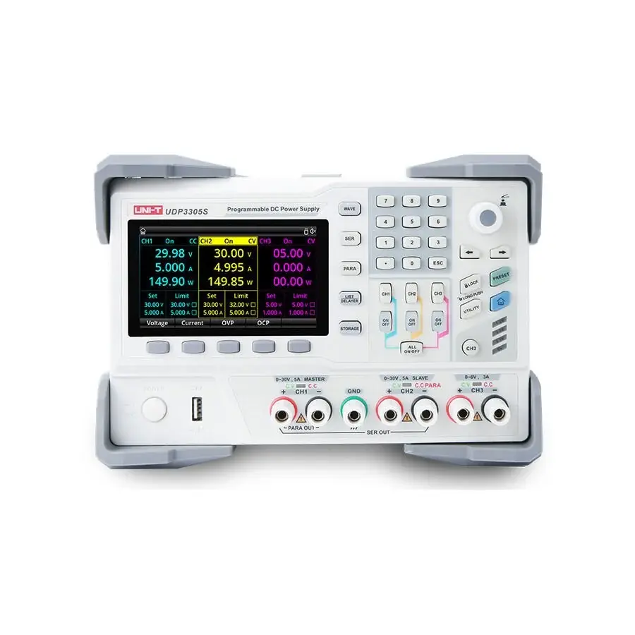 UNI-T UDP3305S 4 Kanallı Programlanabilir Lineer DC Güç Kaynağı