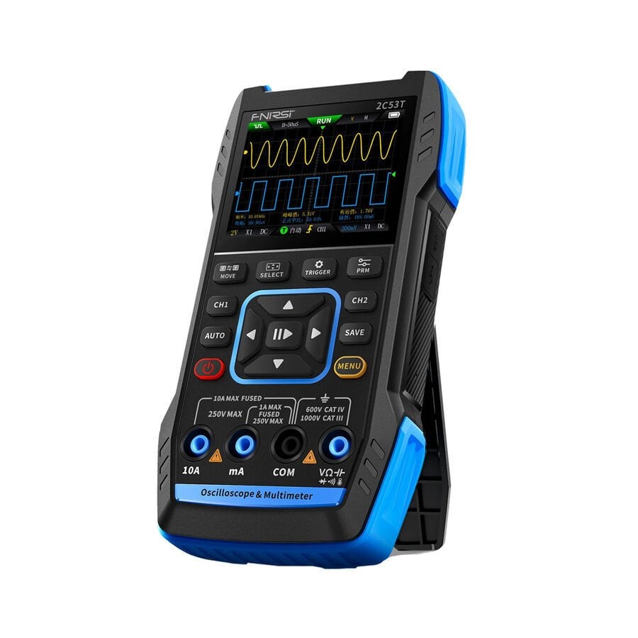 FNIRSI 2C53T Elde Taşınabilir Osiloskop Multimetre Sinyal Jeneratörü