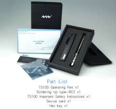TS100 65W Mini Elektrikli Havya İstasyonu Dijital Programlanabilir TS100-BC2