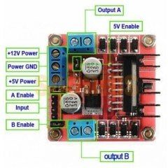 L298N Motor Sürücü Modül