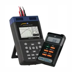 PCE-PVA 100-SPM 1-KIT Güneş Paneli Test ve Ölçüm Seti PV Analiz Cihazı