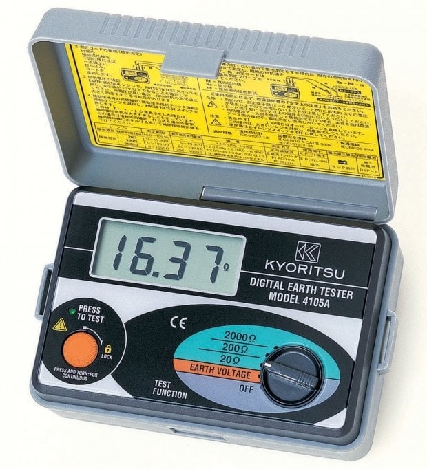 Kyoritsu 4105A-H Toprak Direnci Meger Test Cihazı