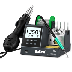 Bakon BK602Pro Intelligent 2 in 1 Havya İstasyonu