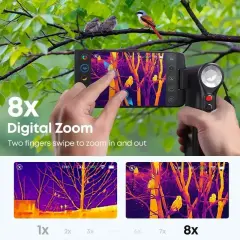 Thermal Master DV2 Termal Dürbün – 5 İnç Ekranlı Kuş ve Yaban Hayatı Gözlem Kamerası