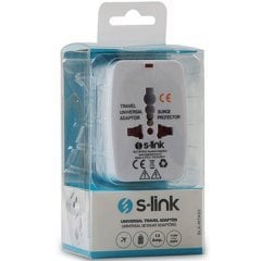S-Link SLX-WTA03 Beyaz Universal Seyahat Adaptörü