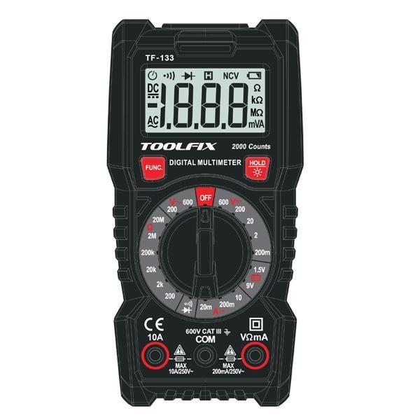 Toolfix TF 133 600v Multimetre