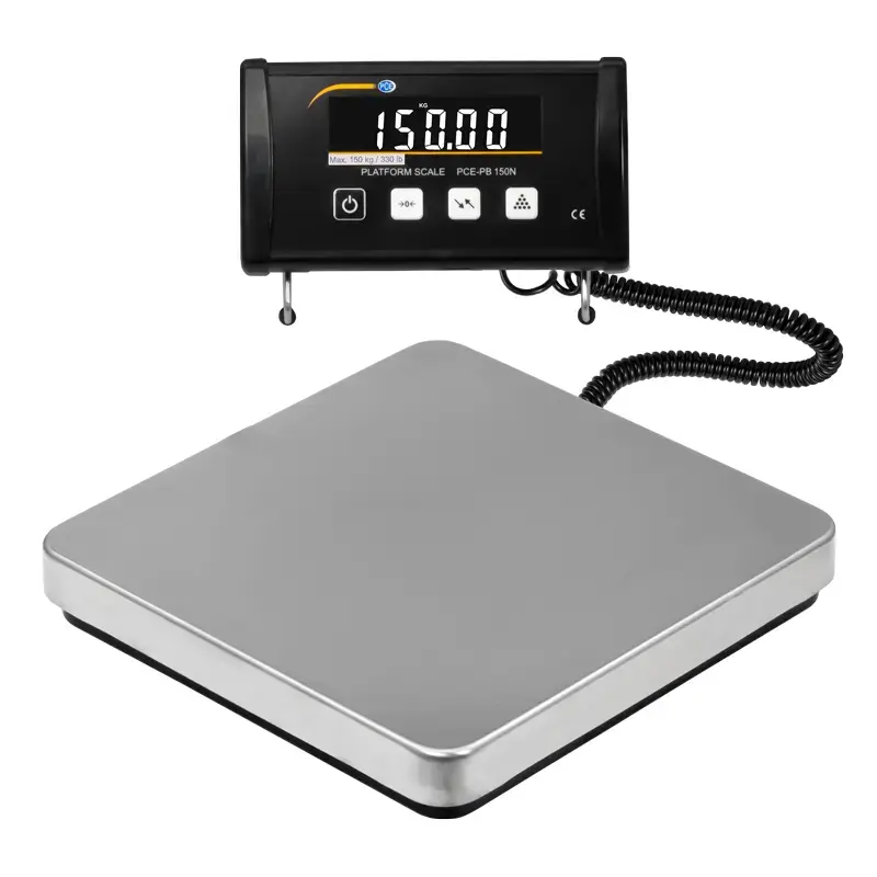 PCE-PB 150N Dijital Terazi 150 kg Platform Terazisi USB Bağlantılı