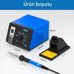 Sunline 969A Isı Ayarlı Havya İstasyonu