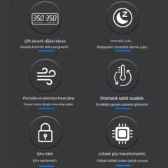 Sunline 866D+ Brushless Sıcak Hava Üflemeli Havya İstasyonu