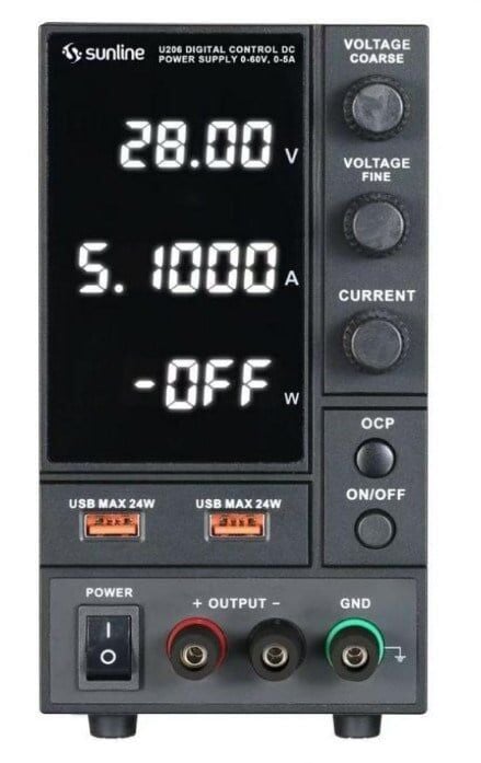 Sunline U206 0-60V 5A Programlanabilir Güç Kaynağı