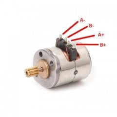 Micro Step Motor 8x9.2mm