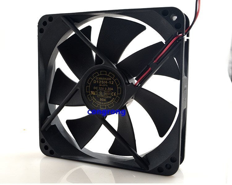 D12SH-12 Dc 12v 0.30A 120x120x25