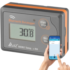 AZ 88362 Sıcaklık Nem Kayıt Cihazı Datalogger