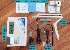 AZ 86555 Yazıcılı Masaüstü pH İletkenlik TDS Tuzluluk Sıcaklık Ölçer