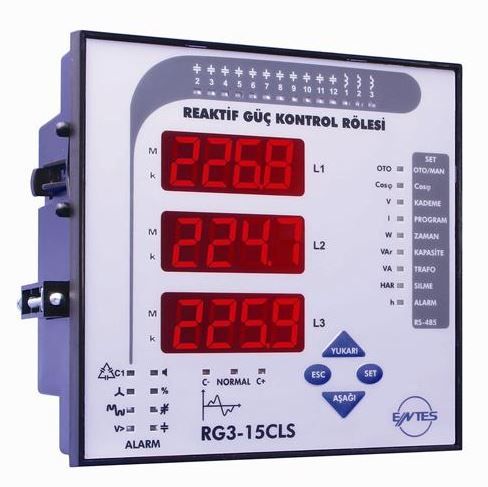 RG3-15CS Reaktif Güç Kontrol Rölesi