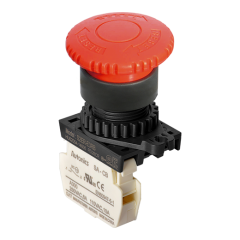 Autonics S2ER-E3RBM 40mm Kafalı Kalıcı-Çevir Aç Acil Buton